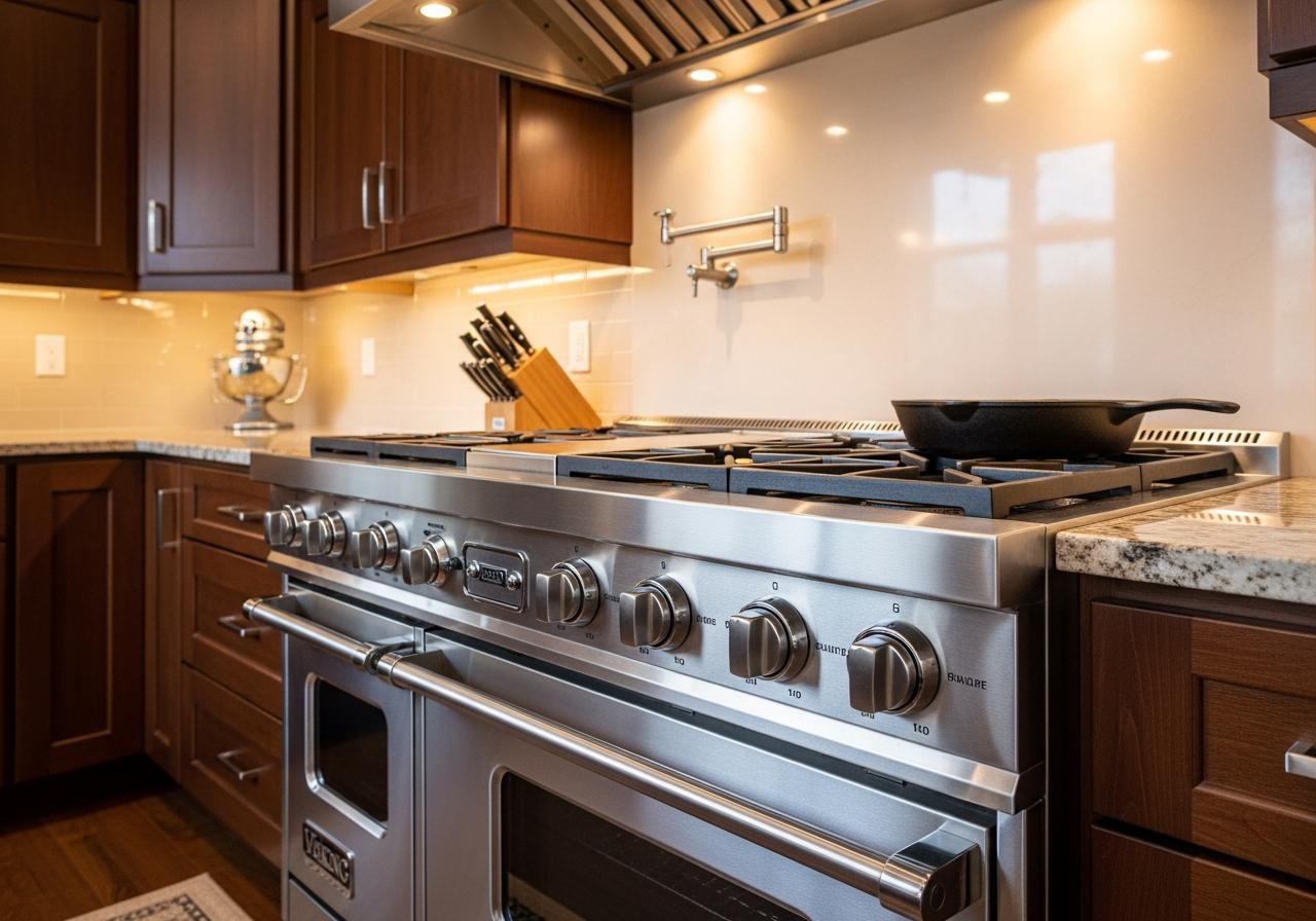 Viking professional range control knobs